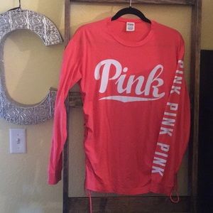 PINK Long Sleeve -- Peach